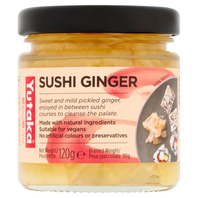 Yutaka 100% Natural Sushi Ginger 120g