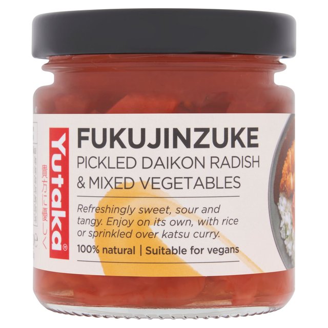 Yutaka Fukujinzuke Mixed Vegetable Japanese Pickles 110g