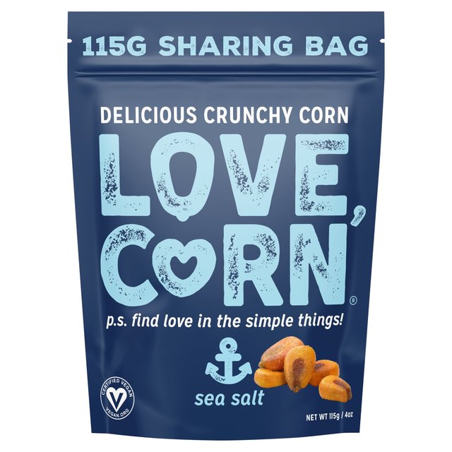 LOVE CORN Sea Salt Crunchy Corn 115g