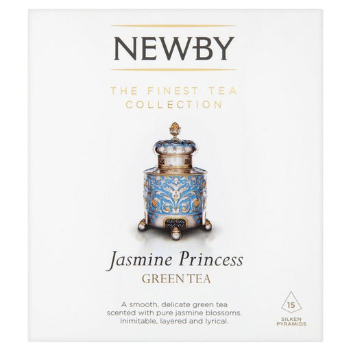 Newby Teas Jasmine Princess Silken Pyramids 15x 15 per pack