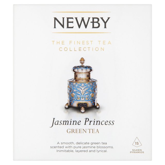 Newby Teas Jasmine Princess Silken Pyramids 15x 15 per pack