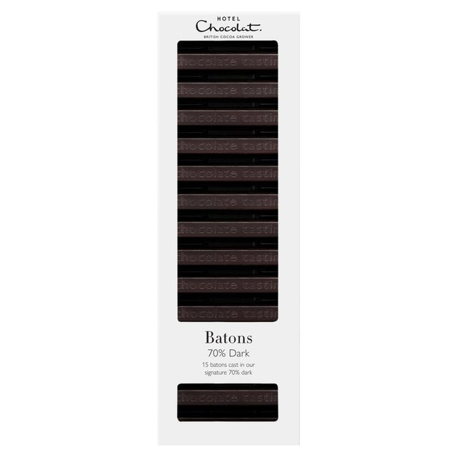 Hotel Chocolat 70% Dark Chocolate Batons 120g