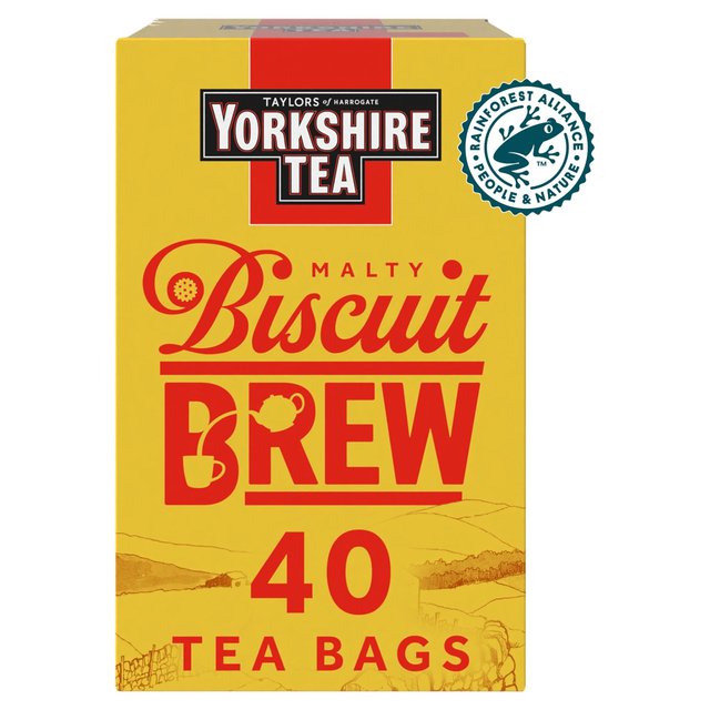 Yorkshire Tea Biscuit Brew 40 per pack