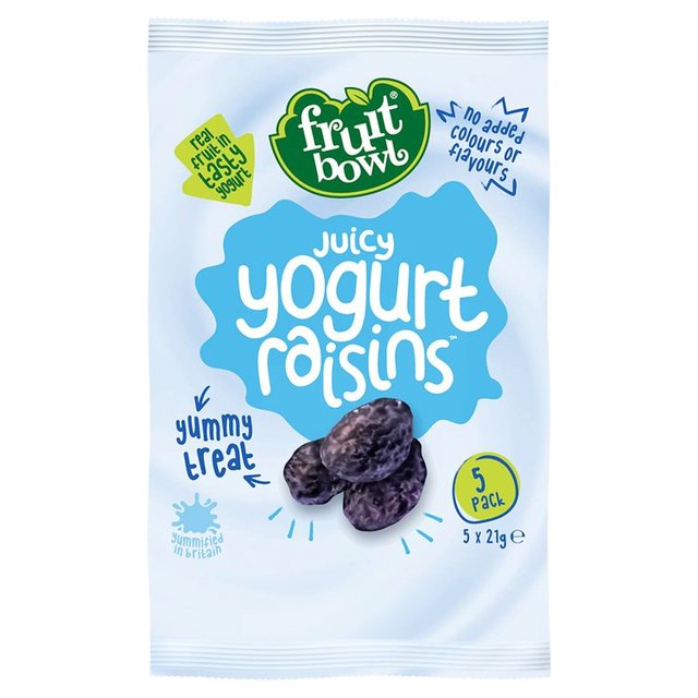 Fruit Bowl Raisin Yogurt Flakes 5 x 21g