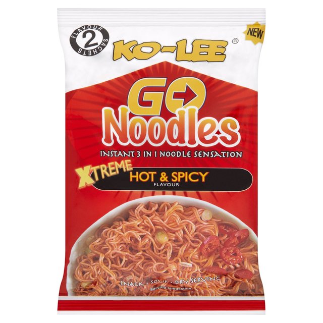 Ko-Lee Go Instant Noodles Xtreme Hot & Spicy Flavour 85g