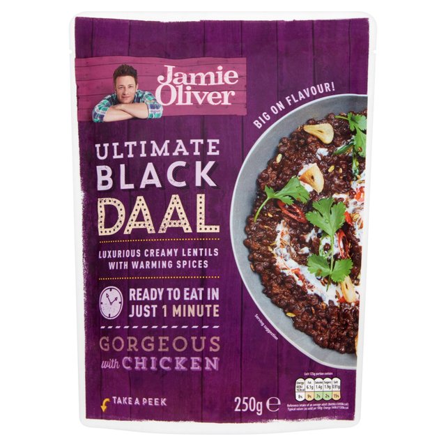 Black Daal Ready to Jamie Oliver Ready to Eat 250g