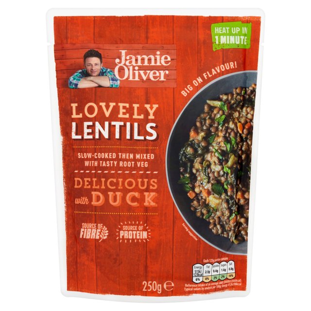 Lovely Lentils Jamie Oliver Ready to Eat 250g