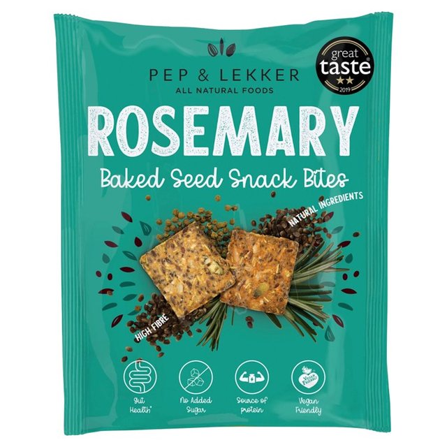 Rosemary Baked Seed Prebiotic Snack Bites 30g