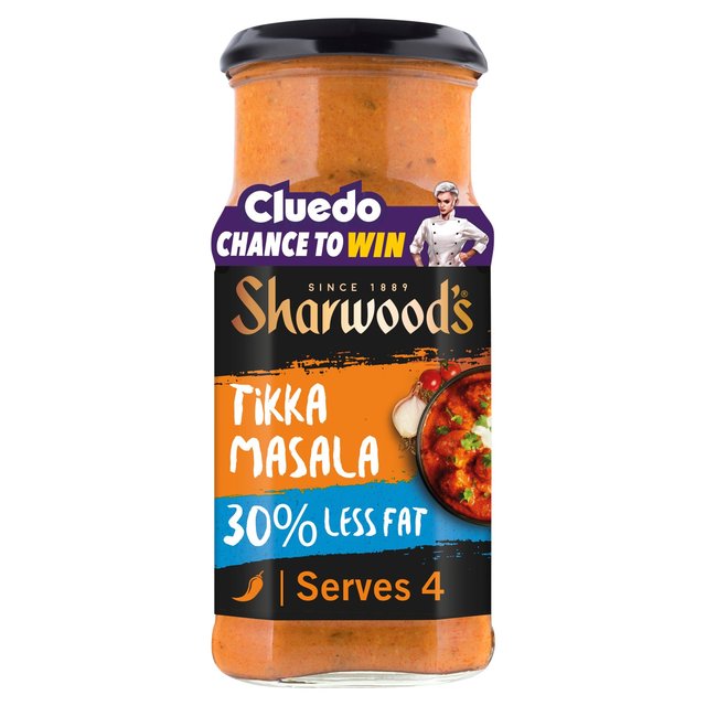 Sharwood's Tikka Masala 30% Less Fat Cooking Sauce 420g