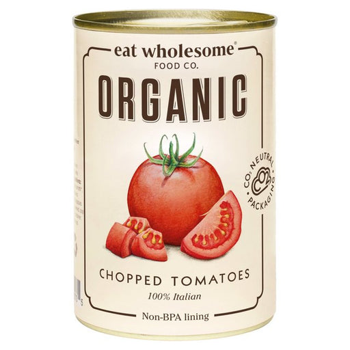 Eat Wholesome Organic Chopped Tomatoes 400g