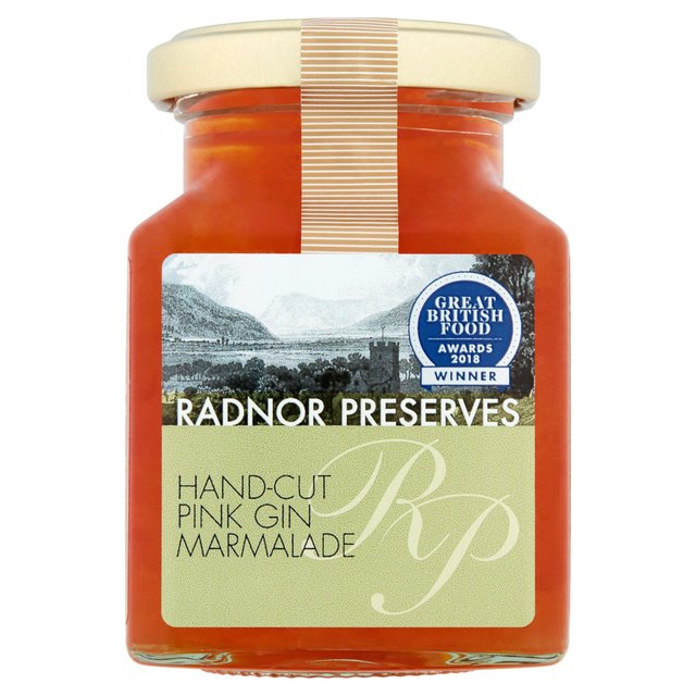 Radnor Preserves Pink Gin Marmalade 240g