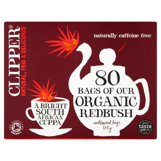 Clipper Organic Redbush Infusion Tea Bags 80 per pack