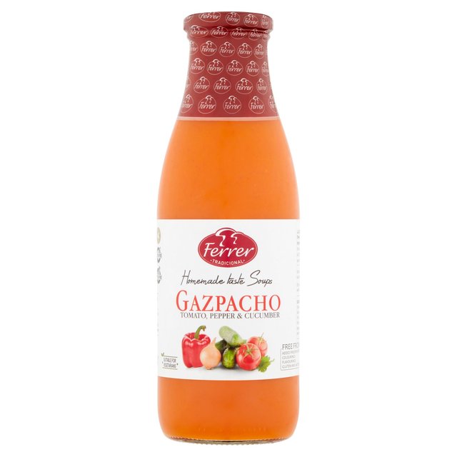 Ferrer Tomato Pepper & Cucumber Gazpacho Soup 745g