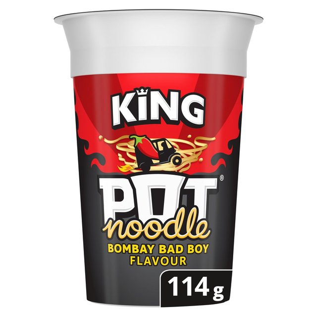 King Pot Noodle Bombay Bad Boy 114g