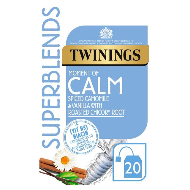 Twinings Superblends Calm with Spiced Camomile & Vanilla 20 per pack