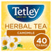 Tetley Camomile Tea Bags 40 per pack