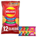 Walkers Classic Variety Multipack Crisps 12 per pack