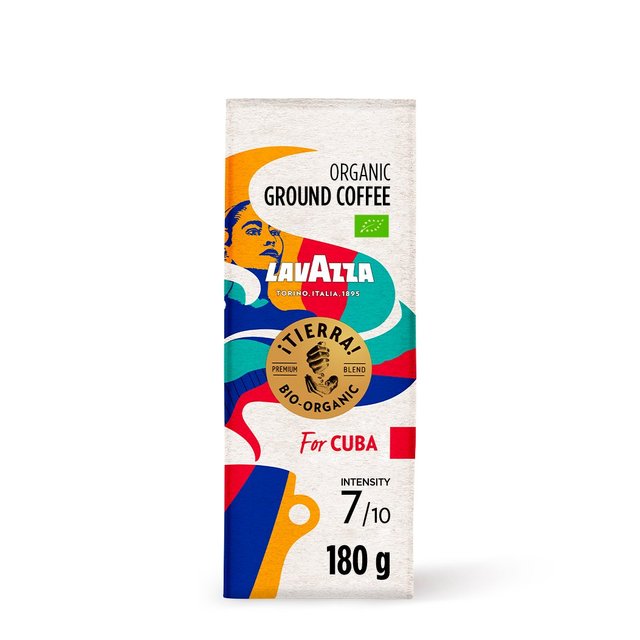 Lavazza Tierra for Cuba Organic Ground Coffee 180g