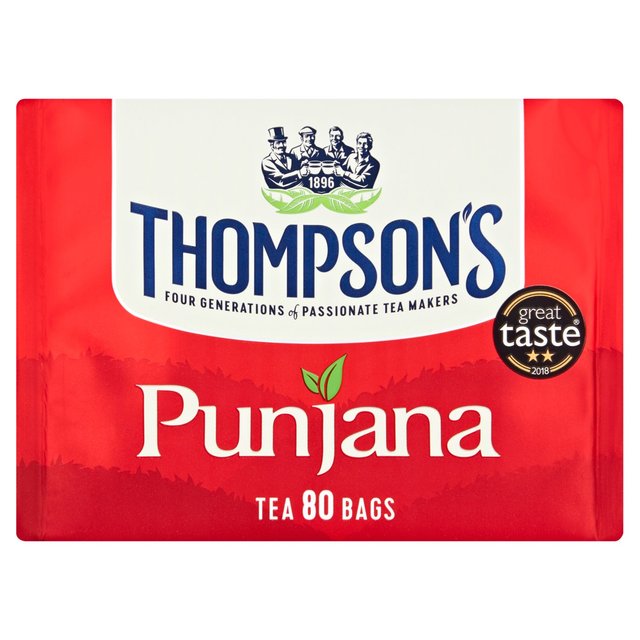 Thompsons Punjana Tea Bags 80 per pack