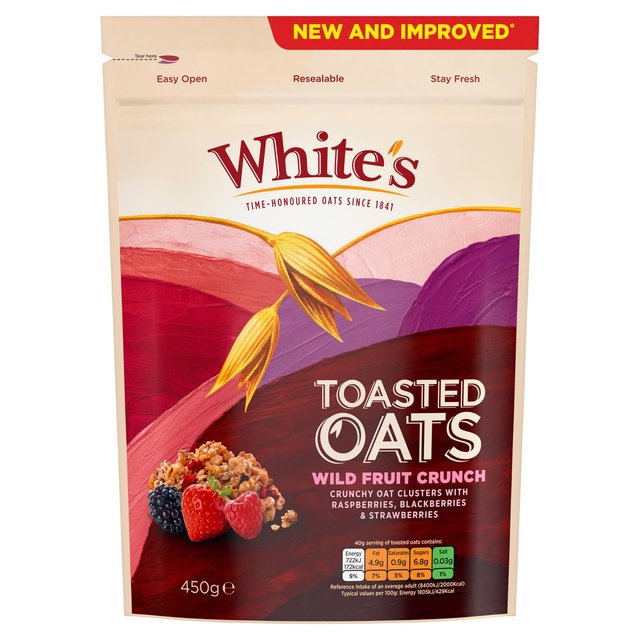 White's Toasted Oats Fruit Crunch 450g