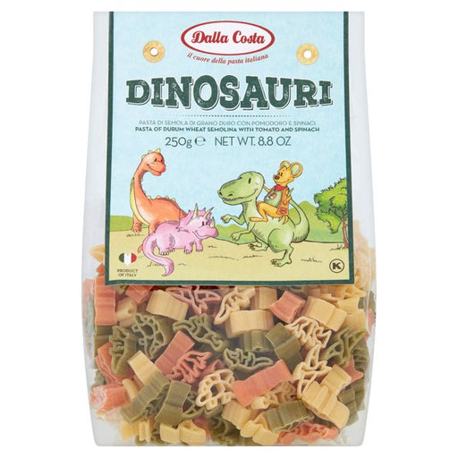 Dalla Costa Tri-Colour Dinasouri Pasta 250g