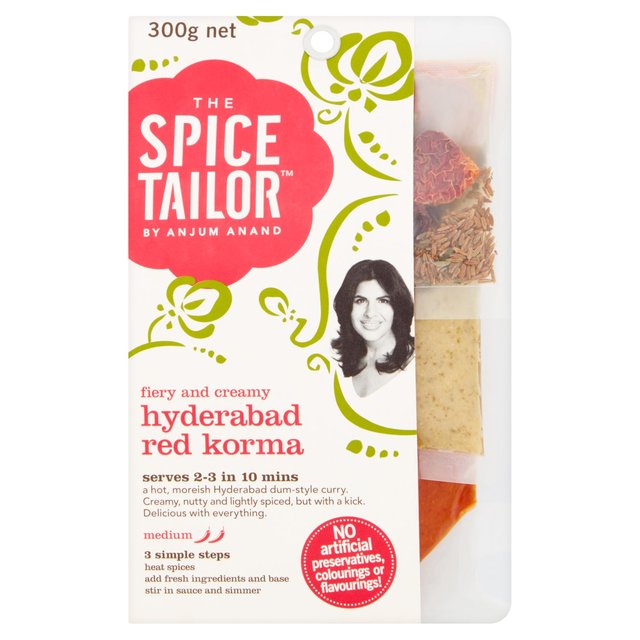 The Spice Tailor Hyderabad Red Korma Indian Curry Sauce Kit 300g