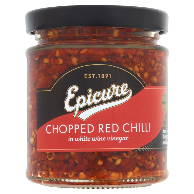 Epicure Chopped Red Chillies 180g