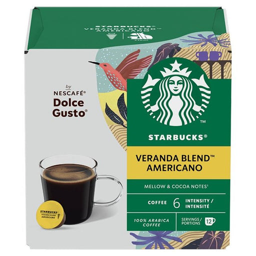 STARBUCKS Veranda Coffee Pods by Nescafe Dolce Gusto 12 per pack