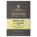 Taylors Green Tea with Lemon Teabags 20 per pack