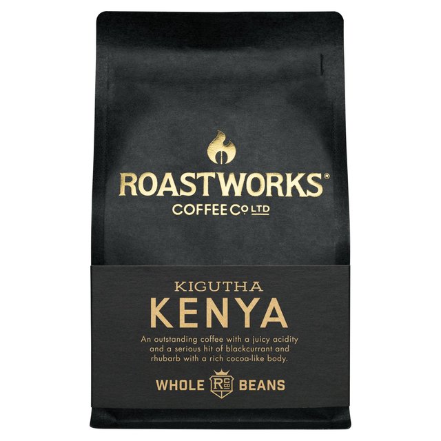 Roastworks Kenya Whole Bean Coffee 200g