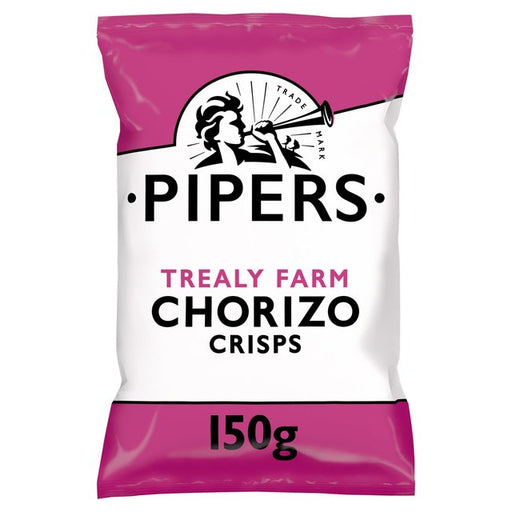 Pipers Trealy Farm Chorizo Sharing Bag Crisps 150g