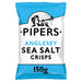 Pipers Anglesey Sea Salt Sharing Bag Crisps 150g