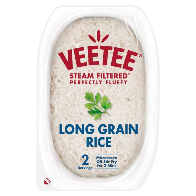 Veetee Heat and Eat Long Grain Rice Tray 280g