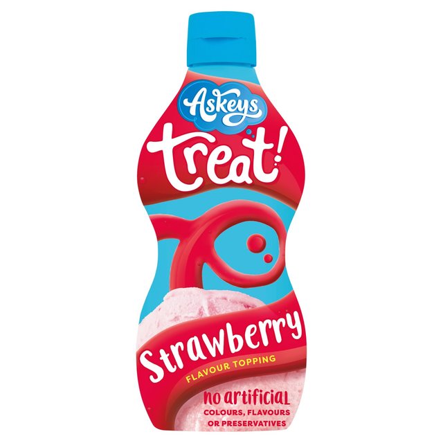 Askeys Treat Strawberry Flavour Sauce 325g