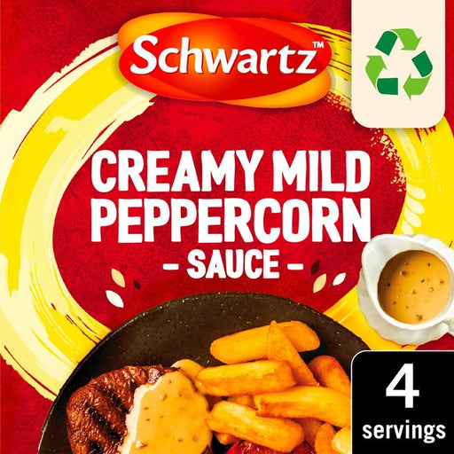 Schwartz Mild Peppercorn Sauce Mix 25g