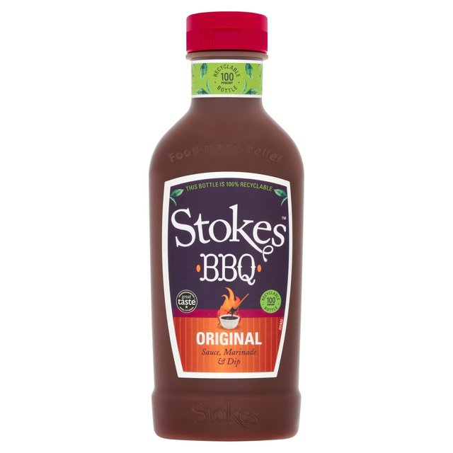 Stokes Original BBQ Sauce Squeezy 510g