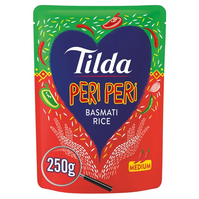 Tilda Microwave Peri Peri Basmati Rice 250g