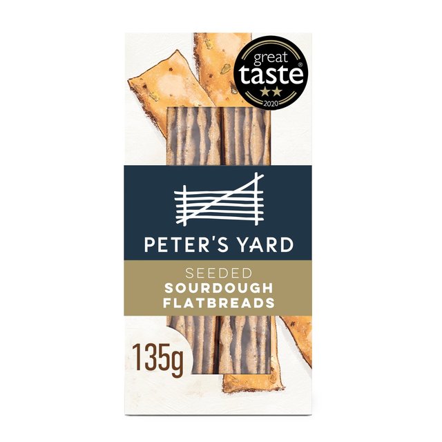 Peter's Yard Seeded Sourdough Flatbreads 135g