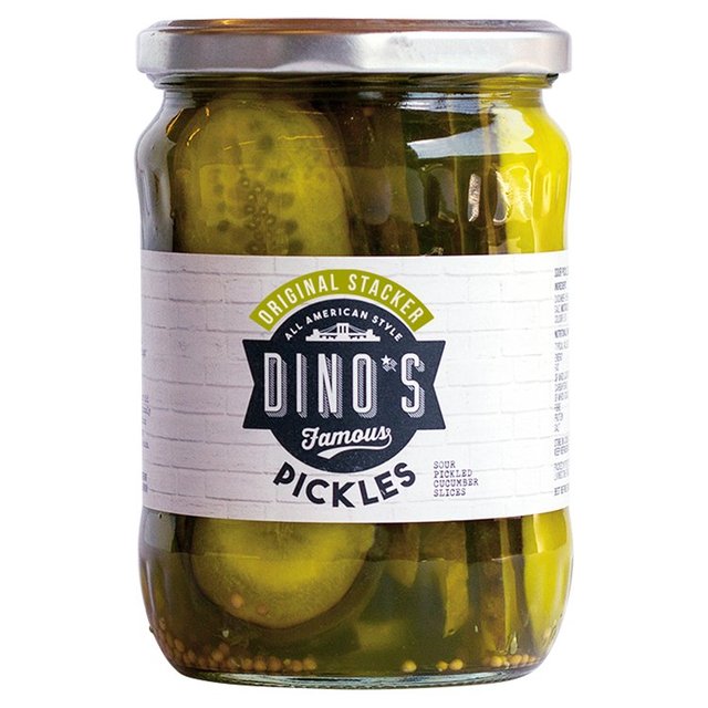 Dino's Famous Original Stacker Pickles 530g