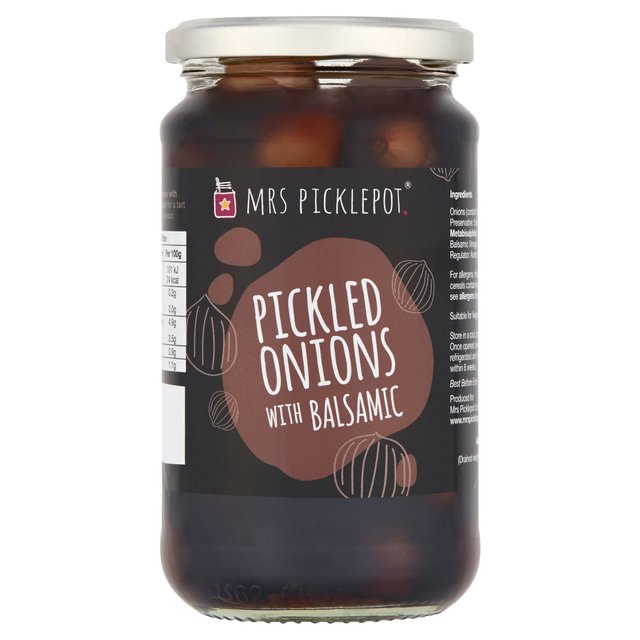 Mrs Picklepot Pickled Onions with Balsamic 440g