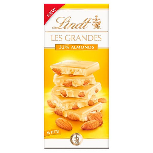 Lindt Les Grandes Almond & White Chocolate Bar 150g