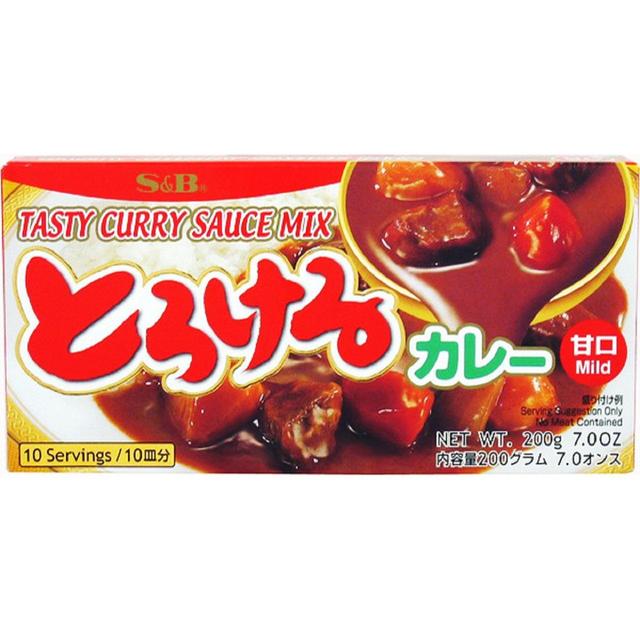 SB Torokeru Mild Curry Sauce Mix 200g