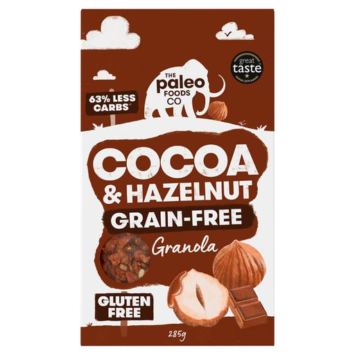 The Paleo Foods Co Cocoa & Hazel Grain-Free Granola 285g