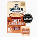 Quaker Oat So Simple Sweet Cinnamon Porridge Sachets Cereal 10 per pack