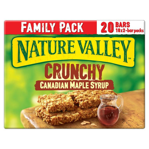 Nature Valley Crunchy Maple Syrup Cereal Bars Family Size 10 x 42g