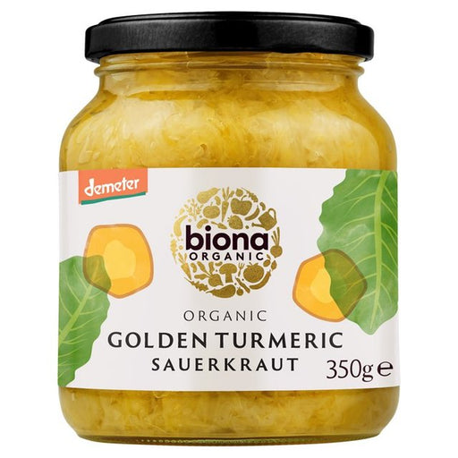 Biona Organic Golden Turmeric Sauerkraut 350g