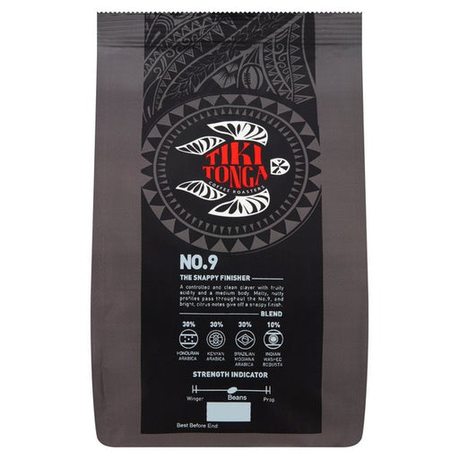 Tiki Tonga Blend No.9 Whole Coffee Beans 227g