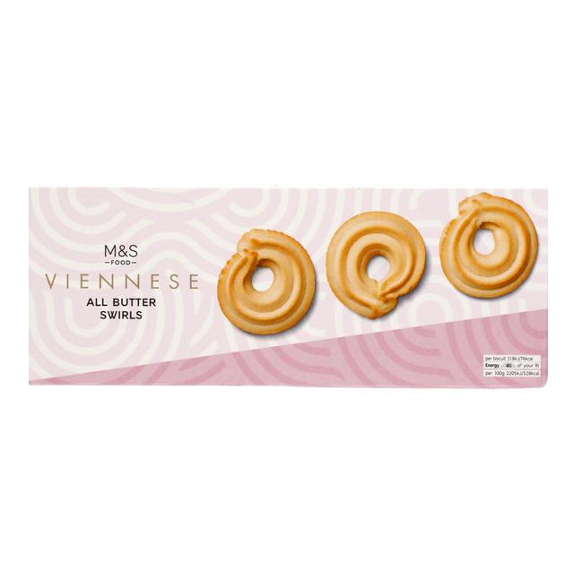 M&S All Butter Viennese Swirls 130g