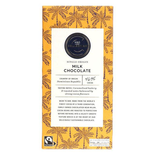 M&S Collection 46% Dominican Republic Milk Chocolate 100g