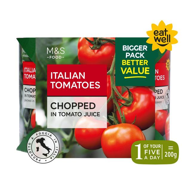 M&S Chopped Italian Tomatoes 4 x 400g